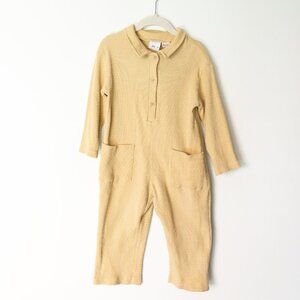 Zara longsleeve boys textured romper